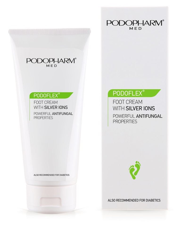 PODOFLEX® Foot Cream with Silver Ions, crema piedi PODOPHARM® con microargento aXonnite®
